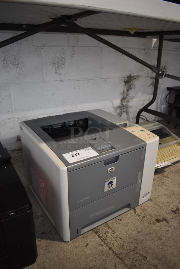 HP LaserJet P3005 Countertop Printer. 100-127 Volts, 1 Phase. 17x16x12 - Image 4 of 5