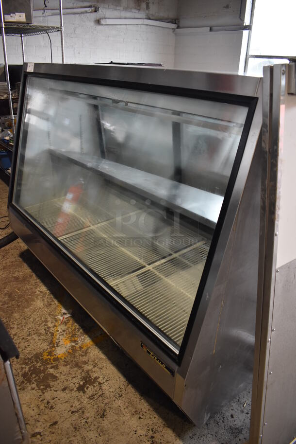 True TDBD-72-2 Metal Commercial Floor Style Deli Display Case Merchandiser. 115 Volts, 1 Phase. 72x35x56. Tested and Working!