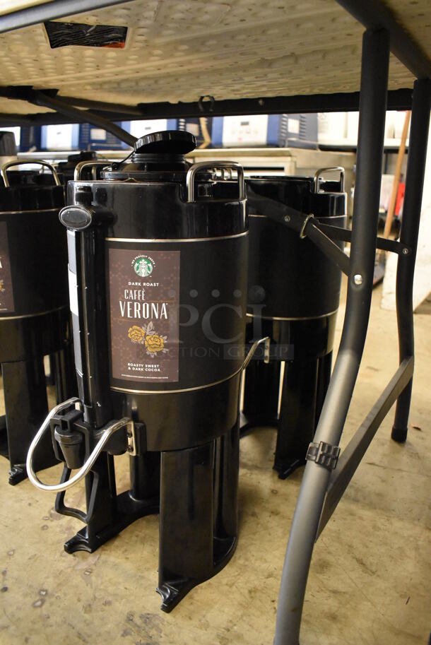 2 Bunn TF SERVER Black Poly Coffee Satellite Dispensers. 9.5x13x22.5. 2 Times Your Bid! - Image 3 of 6