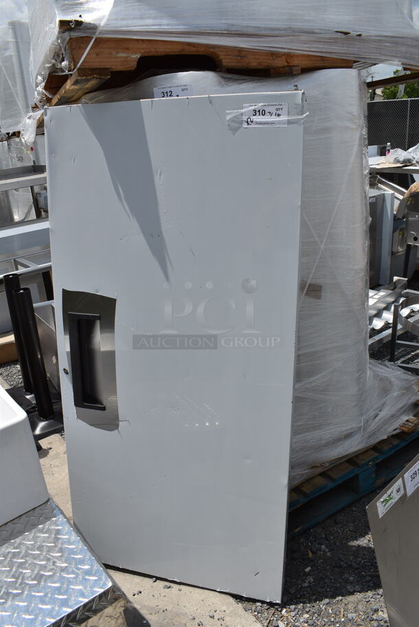 2 BRAND NEW SCRATCH AND DENT! Stainless Steel Door and Lid. 2 Times Your Bid! - Image 4 of 5