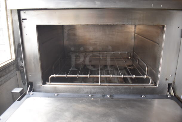 TurboChef NGCD6 Stainless Steel Commercial Double Stack Tornado Convection Oven On Mobile Cart. 208/240V, 1 Phase. 2 Times Your Bid!  - Image 3 of 6