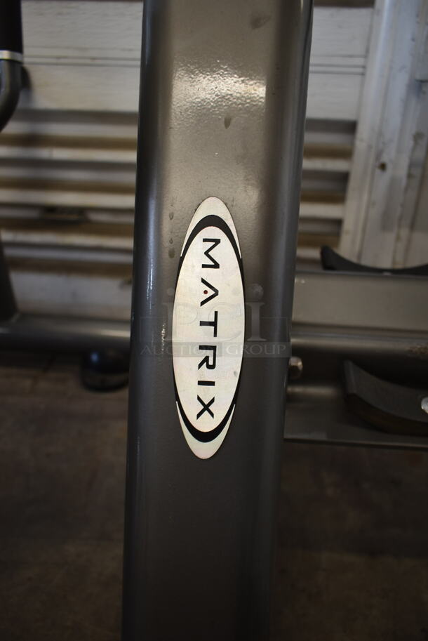 Matrix Gray Metal Dumbbell Rack. - Image 4 of 5