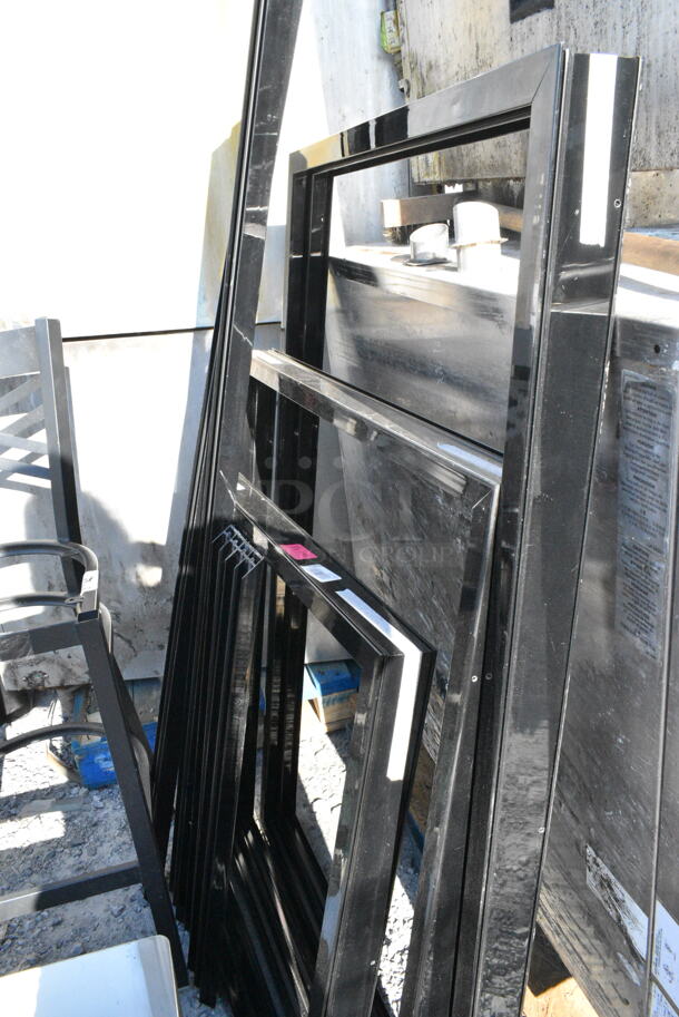 6 BRAND NEW SCRATCH AND DENT! items Including Black Metal Bar Height Cross Back Chair Frame, Single Bay Drop In Sink and Sign Frames. 6 Times Your Bid! - Image 5 of 5