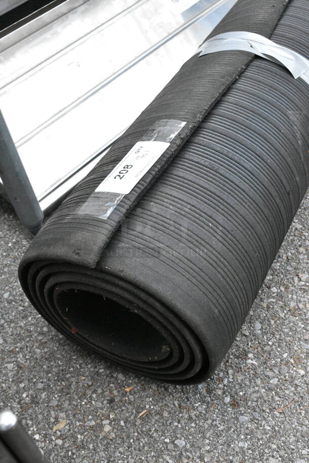 Black Floor Mat.  - Image 2 of 3