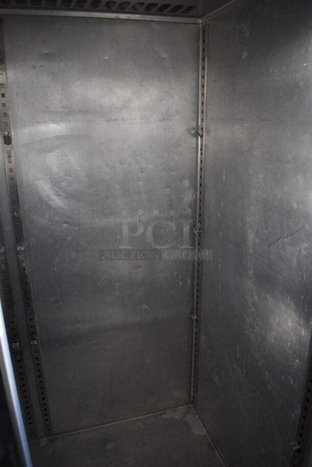 Victory FS-2D-S7 Stainless Steel Commercial 2 Door Reach In Cooler. 115 Volts, 1 Phase. 52x35x82. Tested and Working! - Image 3 of 5