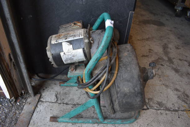 Cobra Metal Commercial Drain Snake. 115 Volts, 1 Phase. 14x21x21  - Image 4 of 5