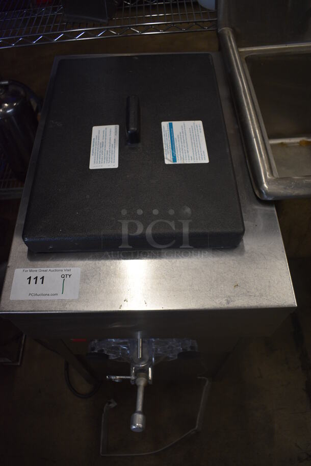 SaniServ Model A4041N Stainless Steel Commercial Countertop Air Cooled Single Flavor Soft Serve Ice Cream Machine. 208-230 Volts, 1 Phase. 17x30x37 - Image 4 of 8