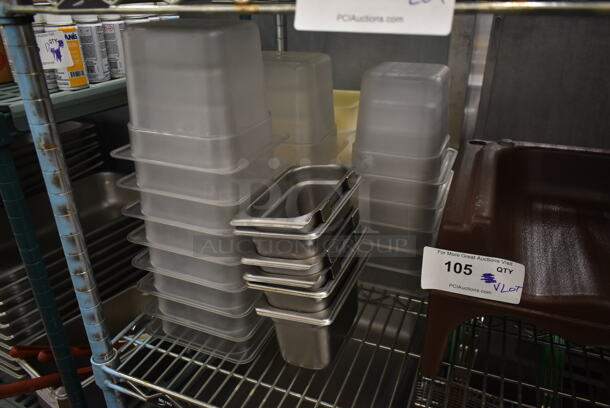 ALL ONE MONEY! Lot of Various Items Including Brown Poly Booster Seat and Drop In Bins - Image 3 of 3