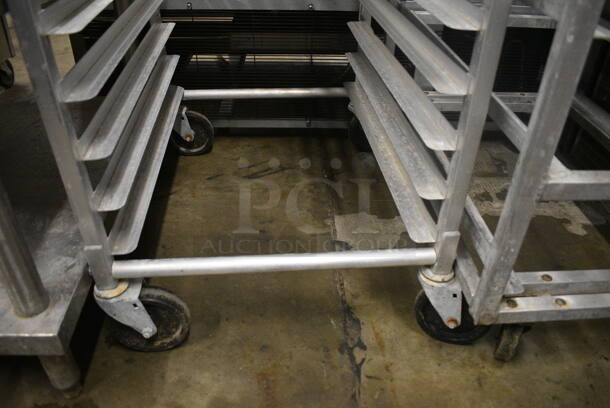 Metal Commercial Pan Transport Rack on Commercial Casters. 20.5x26x69 - Image 4 of 4