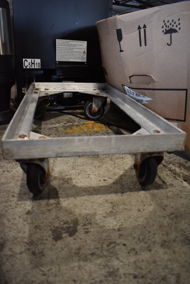 Metal Commercial Dolly on Commercial Casters. 14.5x28.5x7 - Image 3 of 3