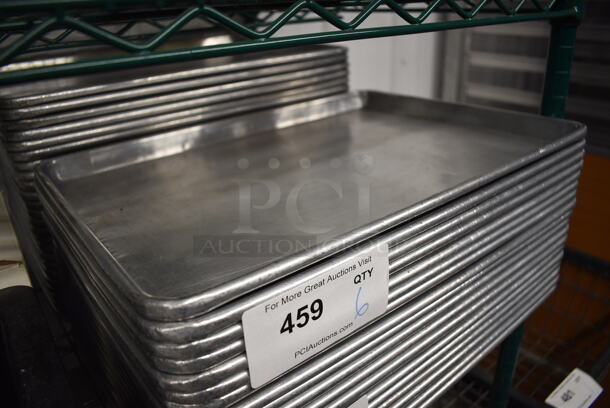 12 Metal Half Size Baking Pans. 13x18x1. 12 Times Your Bid! - Image 2 of 3