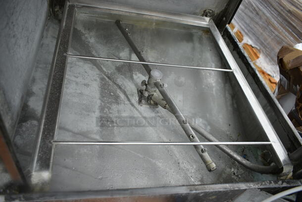 CMA EC-2 Stainless Steel Commercial Corner Pass Through Dishwasher. 120 Volts, 1 Phase.  - Image 9 of 12