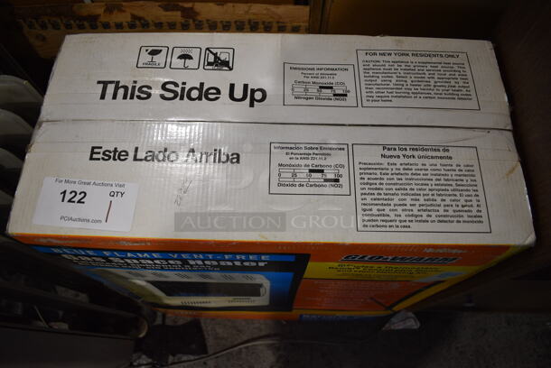 BRAND NEW IN BOX! Glo Warm Blue Flame Vent Free Gas Space Heater - Image 4 of 4