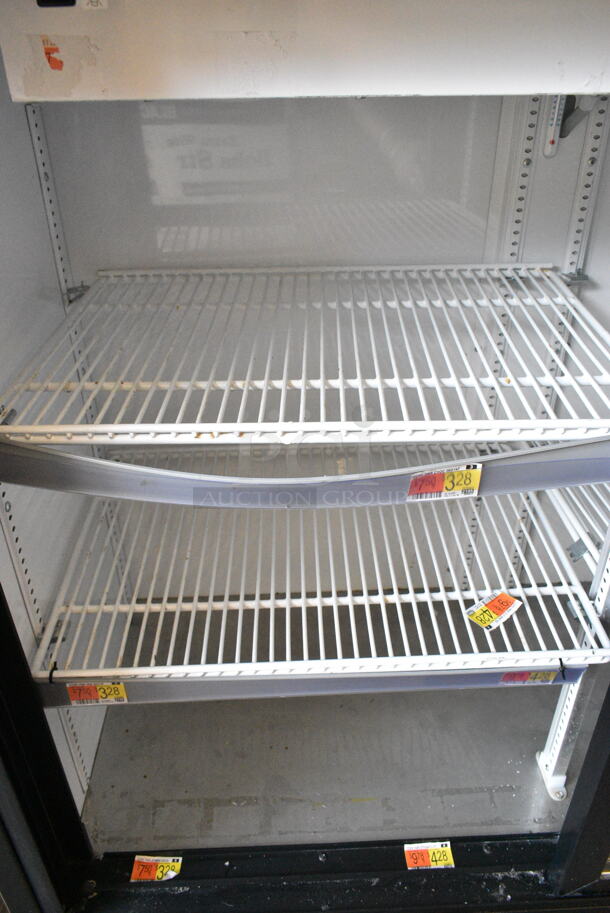 2019 True GDM-41SL-48-HC-LD Metal Commercial 2 Door Reach In Cooler Merchandiser w/ Poly Coated Racks. 115 Volts, 1 Phase. Tested and Working! - Image 3 of 4