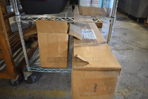 ALL ONE MONEY! Box of Royston 1699652 Kickplate and Box of BRK Smoke Alarms