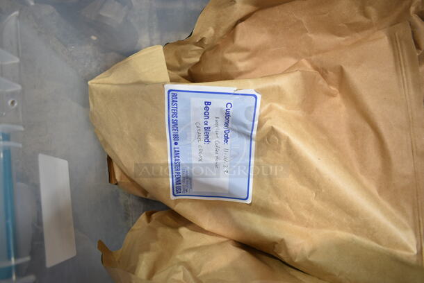 4 Poly Bins w/ Contents Including Ceramic Dishes, Poly Bottles. 4 Times Your Bid!  - Image 9 of 9