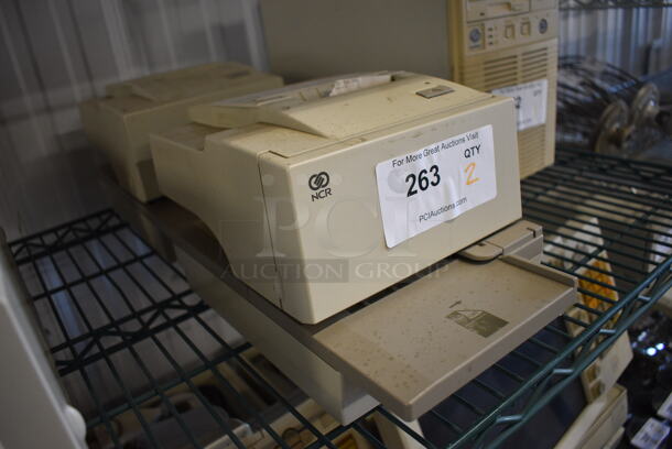2 NCR Model 7167-1025-9001 Receipt Printers. 7.5x12.5x7. 2 Times Your Bid! - Image 3 of 5