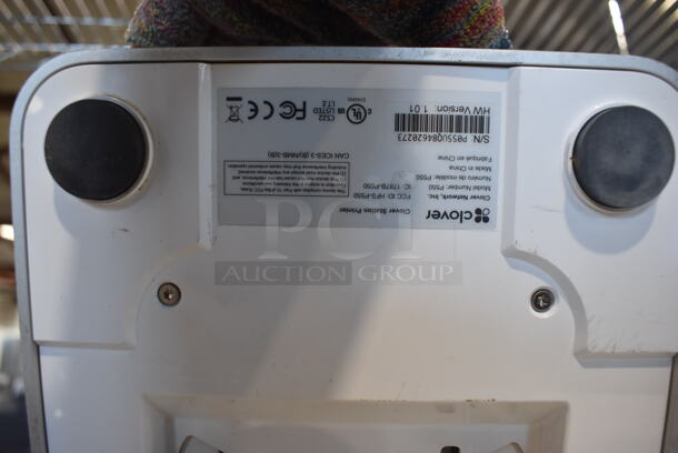 ALL ONE MONEY! Lot of Clover C500 14" POS Monitor, Clover P550 Metal Countertop Receipt Printer and Clover Metal Cash Drawer. - Image 5 of 6