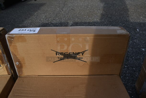 BRAND NEW IN BOX! Regency 600HS17Stainless Steel Commercial Single Bay Wall Mount Sink. Stock Picture Used as Gallery. - Image 4 of 4
