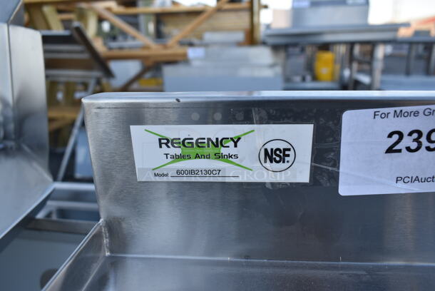 BRAND NEW SCRATCH AND DENT! Regency 600IB2130C7 Stainless Steel Ice Bin w/ Cold Plate. - Image 4 of 4
