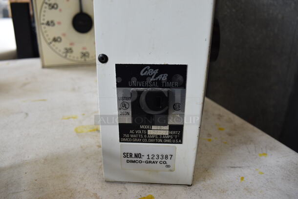 Gralab Model 167 Metal Commercial Timer. 120 Volts, 1 Phase. 8.5x3x10. Tested and Working! - Image 3 of 3