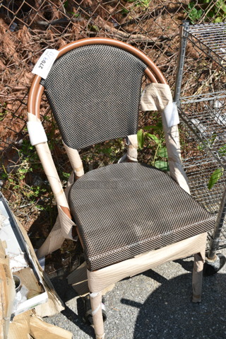 BRAND NEW SCRATCH AND DENT! Wicker Style Chair
