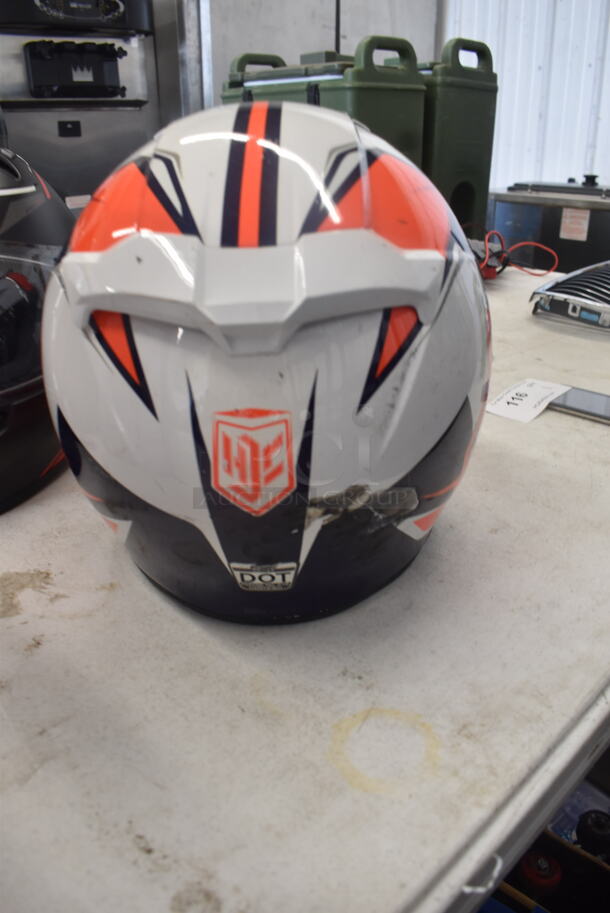 HJC DOT Size XL Motorcycle Helmet - Image 3 of 6