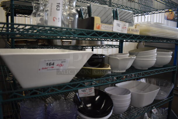 ALL ONE MONEY! Lot of 13 Various Ceramic Bowls! Includes 12x12x5 - Image 1 of 5