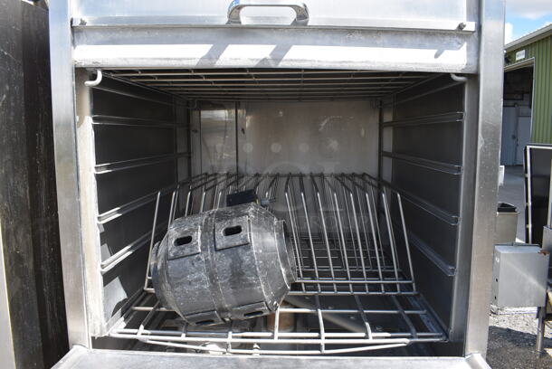 LVO FL14E Stainless Steel Commercial Pot / Pan Washer. 460 Volts, 3 Phase. 36x48x84 - Image 9 of 10