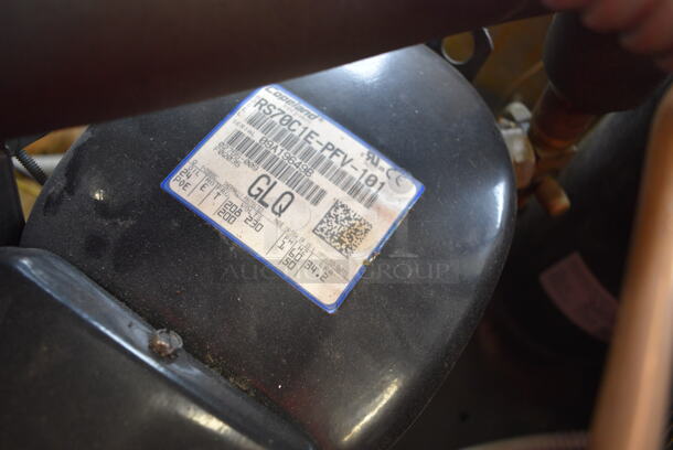 Copeland Model RS70C1E-PFV-101 Commercial Compressor. 208/230 Volts, 1 Phase. 25x30x18 - Image 5 of 6