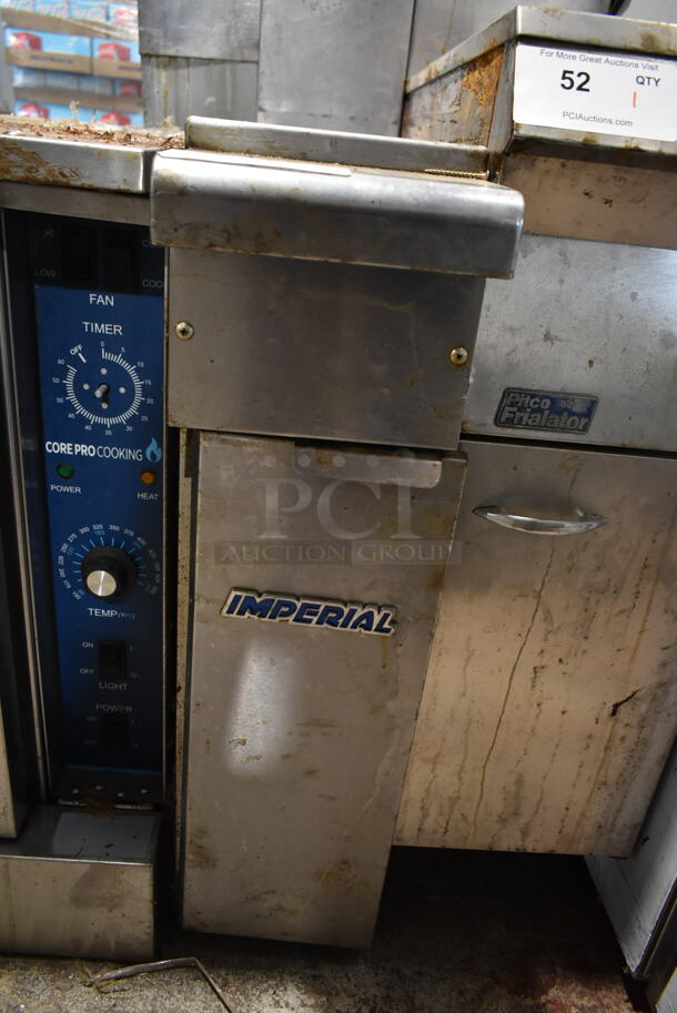 Slim Line Stainless Steel Commercial Natural Gas Powered Slim Line Deep Fat Fryer.  - Image 3 of 5