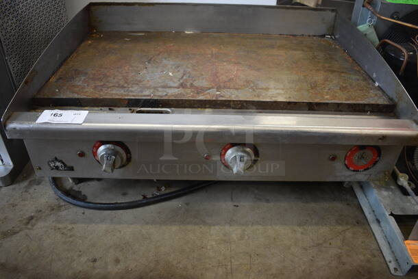 Star Max Stainless Steel Commercial Countertop Electric Powered Flat Top Griddle. 208 Volts, 3 Phase. 36x26x16 - Image 4 of 6