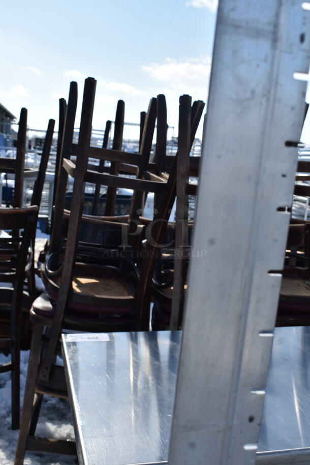 Metal Portable Pan Rack on Commercial Casters.  - Image 4 of 5