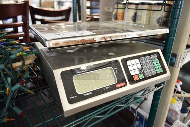 Torrey L-PC Metal Countertop Scale. Tested and Working! - Image 2 of 6
