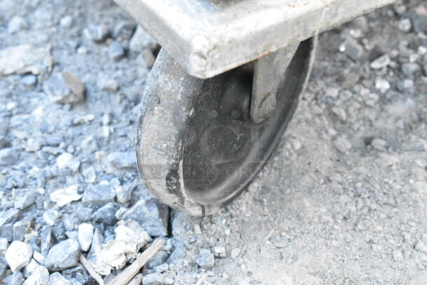 Metal Commercial Enclosed Pan Transport Rack on Commercial Casters.  - Image 2 of 4