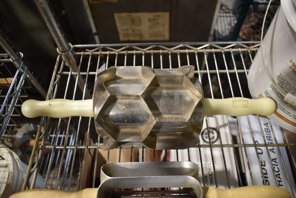 2 Stainless Steel Rolling Pin Style Donut Dough Cutters. 2 Times Your Bid! - Image 4 of 4