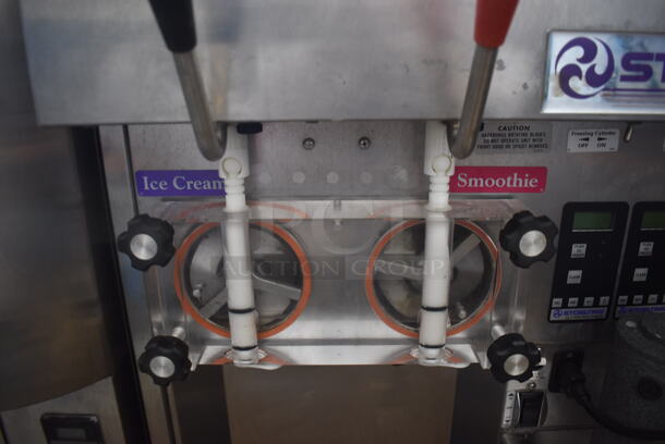 Stoelting SF144-38I Countertop Air Cooled 2 Flavor Ice Cream Yogurt Machine w/ Blender. 208/230 Volts 1 Phase - Image 5 of 9