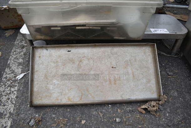 ALL ONE MONEY! Lot of Various Items Including Poly Bins, Shelf and Solid Dunnage Rack - Image 3 of 7