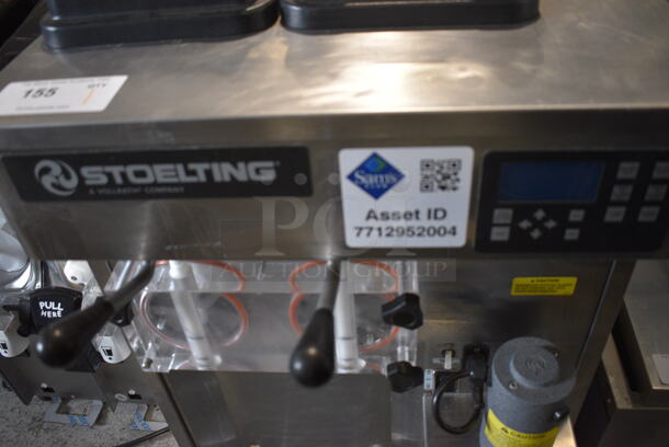 2019 Stoelting Model SF121-38I2 Stainless Steel Commercial Countertop Air Cooled 2 Flavor w/ Twist Soft Serve Ice Cream Machine. 208-240 Volts, 1 Phase. 22x3x35 - Image 4 of 10