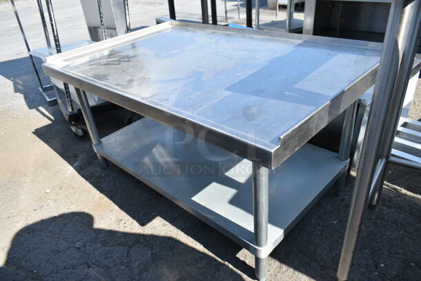 Stainless Steel Equipment Stand w/ Under Shelf.  - Image 1 of 4