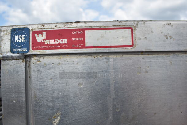 Wilder Metal Commercial Enclosed Pan Transport Rack on Commercial Casters. - Image 5 of 5