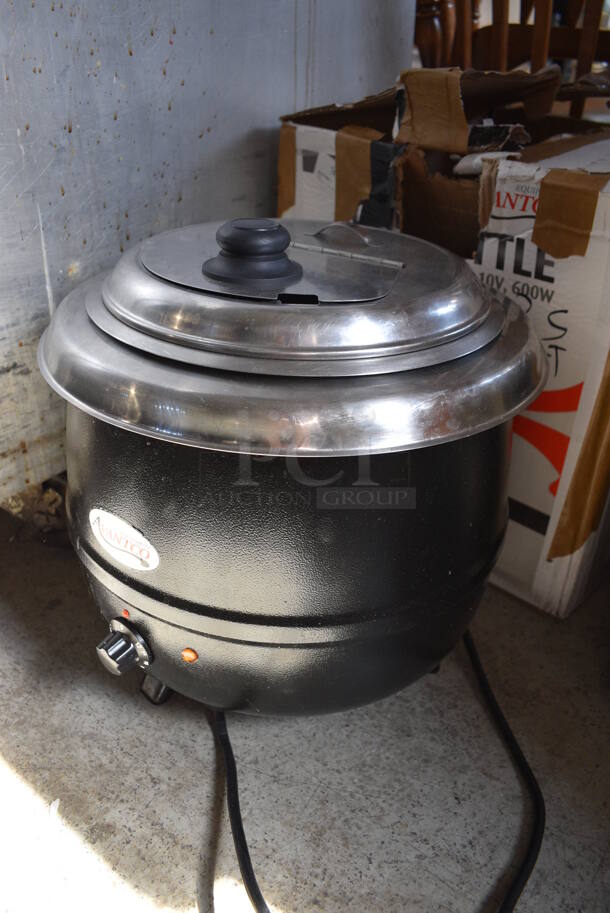 IN ORIGINAL BOX! Avantco S600 Metal Commercial Countertop Soup Kettle Food Warmer. 110 Volts, 1 Phase. 15.5x15.5x17. Tested and Working! - Image 2 of 5