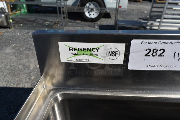 BRAND NEW SCRATCH AND DENT! Regency 600IB1824 Stainless Steel Commercial Ice Bin.  - Image 3 of 4