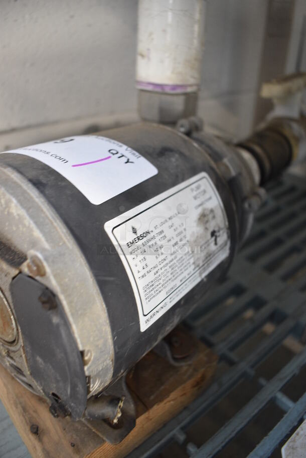 Emerson Motor. 115 Volts, 1 Phase. 6x6x23 - Image 3 of 3