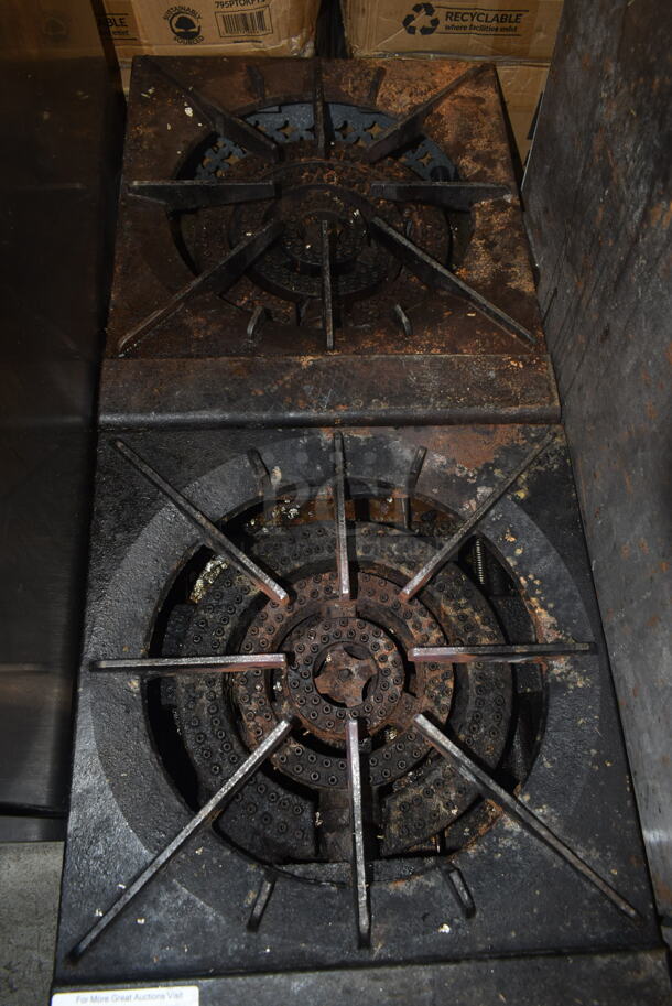 Radiance TASP-18S-D Stainless Steel Commercial Countertop Natural Gas Powered 2 Burner Range. - Image 3 of 4