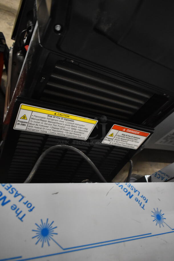 BRAND NEW SCRATCH AND DENT! 2023 Bunn ULTRA NX Stainless Steel Commercial Countertop Black Double 3 Gallon Slushy Machine. Missing Hoppers. Tested and Working! - Image 6 of 7