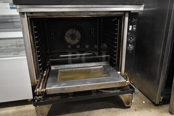 2 Blodgett tainless Steel Commercial Natural Gas Powered Full Size Convection Ovens for Parts. 2 Times Your Bid! - Image 2 of 7