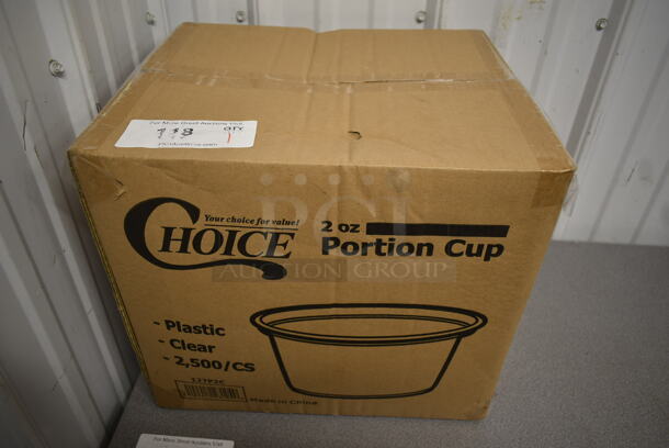 Box of Choice 127P2C 2 oz Plastic Portion Cups - Image 1 of 4