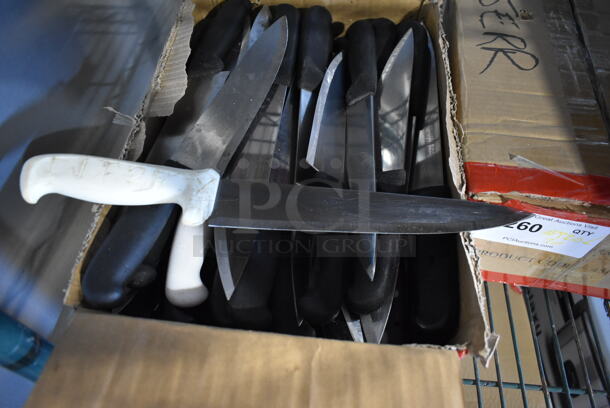 50 SHARPENED Stainless Steel Knives Including Chef. 50 Times Your Bid! - Image 4 of 5