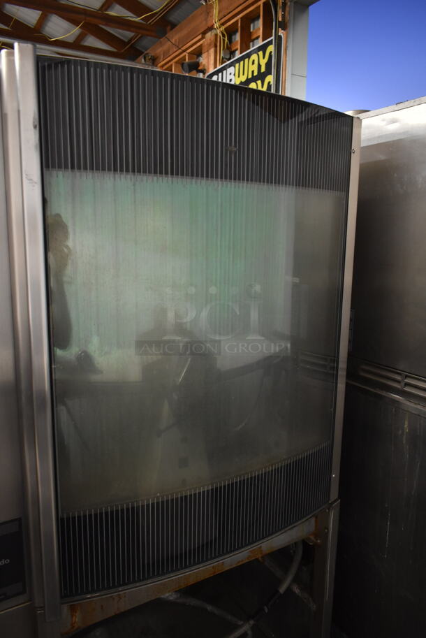 Fri-jado STG7-P Stainless Steel Commercial Electric Powered Rotisserie Oven w/ Under Shelf on Commercial Casters. 208 Volts, 3 Phase. - Image 2 of 7
